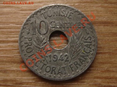 Тунис Франц. 10 сантимов 1942 цинк до 04.12.13 в 21.00 М - IMG_7235
