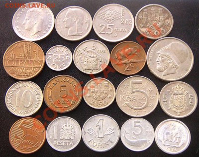 35 разных монет (см. фото и описание). До 03.12_22.00мск - 6865
