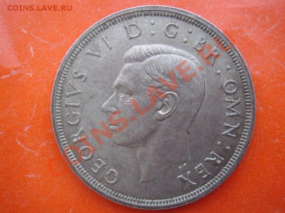 Великобритания: Ag-500 крона 1937 Георг 6 до 09.12 22-0 - Крона 1937-т-2.JPG