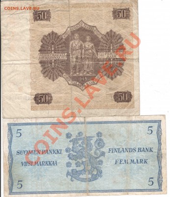 Финляндия 50 марок 1977 пресс - suomen1