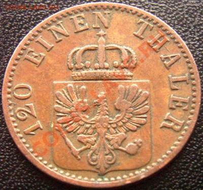 Германия. Пруссия_3 пфеннига 1867(В); до 04.12_22.24мск - 6524