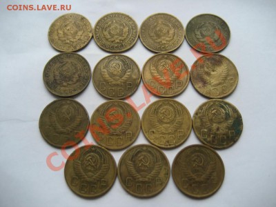 5 копеек до 1961 года-15 штук. - монеты 561