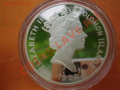 Соломоновы острова: Ag-925 10$ 1993 ПРУФ ШАЙБА до 10.12 22- - Соломоновы 1993-2.JPG