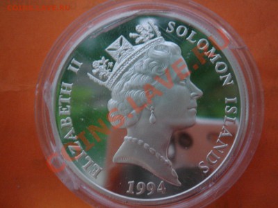 Соломоновы острова: Ag-925 10$ 1994 ПРУФ ШАЙБА до 10.12 22- - Соломоновы корабль-2.JPG