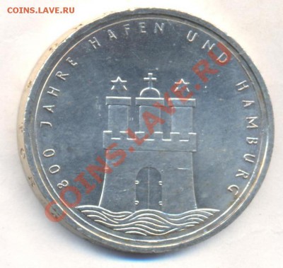 Фрг 10 марок 1989 г. J  07.12.13 г. 22-00 МСК . - Фрг 10 марок 1989 J