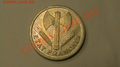 Франция 2 франка Режим Виши 1943 до 07.12 - IMGA0506.JPG