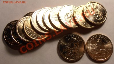 1 $ Индианка 14 монет, двор P, до 11.12.2013 в 22-00 Мск - Индианка P
