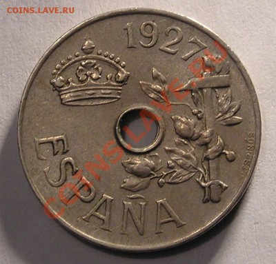 Испания, 25 Сентимос 1927 (08.12) - P1012813.JPG