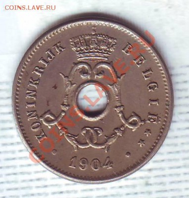 Бельгия.5 Сантимов.1904. до 13.12 - 1904.JPG