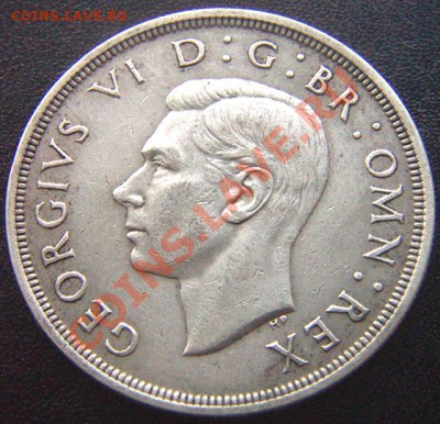 Отличная серебряная британская крона 1937; до 07.12_22.10мск - 6991