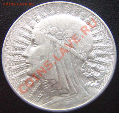 Польша_5 злотых 1934. Серебро; до 07.12_22.14мск - 6989