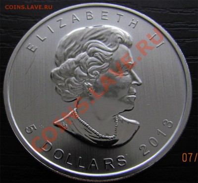 Z14 Ag 1oz Канада $5 2013 Антилопа до 13.12 в 22°° - Z14 5$ Canada 2013_1