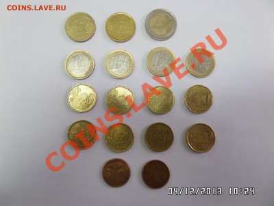 Подборка Евро монет курс ЦБ до 9.12.13 22:00 МСК - SAM_0583.JPG