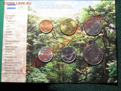 Набор Никарагуа. 2007 г.6 монет.до 12.12.13.  22-00 - IMG_3568.JPG