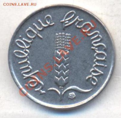 Франция 1 сантим 1968 г. 10.12.13 г. 22-00 МСК . - Франция 1 сантим 1968 1