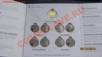 Z21 Канада Набор 9 монет 2012-2013 War of 1812 14.12 в 22°° - Z21 1812 Canada Set_1