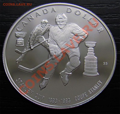 Z22 Ag Канада 1993 1$ Хоккей 100 лет Кубку Стенли 14.12 22°° - Z22 Canada 1993 Hockey_1