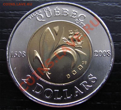 Z24 Канада 2$ 2008 Quebec City UNC до 14.12 в 22°° - Z24 Canada 2008 2$ QUE_1