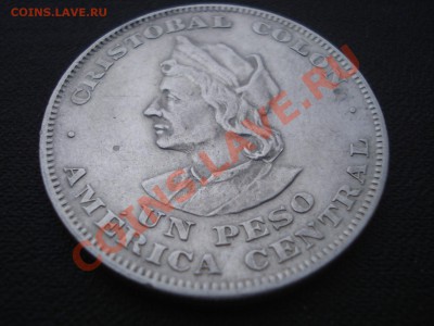 REPUBLICA DEL SALVADOR 1 Песо 1908 г. Колумб до 14.12 - 1 песо реверс 2.JPG
