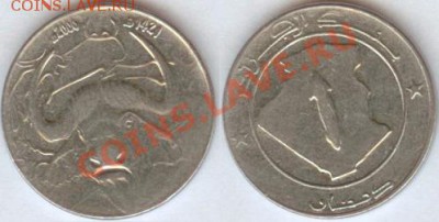 Алжир, 1 динар-2000г. до 21.00 мск 14.12.2013 - Алжир-08