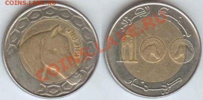 Алжир 100 динаров 1993г. до 21.00 мск 14.12.2013 - Алжир-01