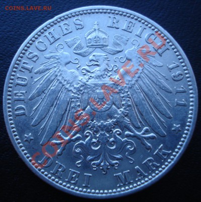 3 марки Бавария (Отто) 1911г. до 14.12 - DSC03172.JPG