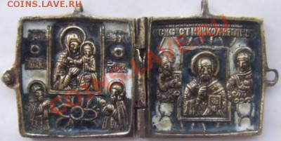Складни, иконки... - Николай Чудотворец. Поклонение Смоленской Божьей Матери