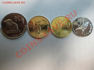 Замбия 4 монетки UNC!!! до 11.12.13 до 22.00 - IMG_1920а