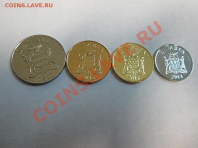 Замбия 4 монетки UNC!!! до 11.12.13 до 22.00 - IMG_1921б