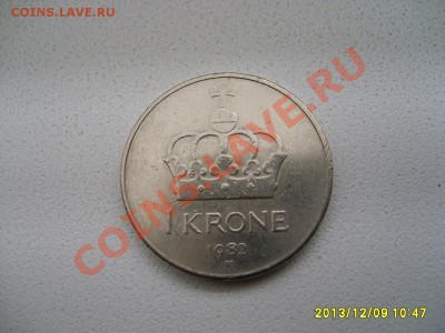 НОРВЕГИЯ,1 КРОНА 1982г(К)!!до 10.12.2013 - 2013-12-09 06-47-42.JPG