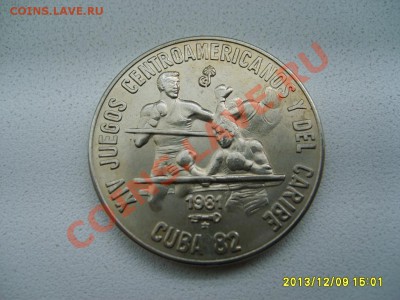 КУБА,1 ПЕСО 1981г (14 игры Ц.Ам.,бокс)!до 10.12.2013 - S6000990.JPG