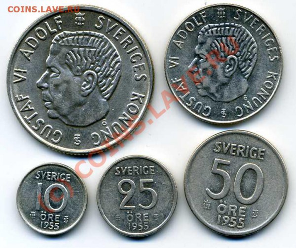 Швеция серебро, подборка 1955 г. до 03.02.2010 22-00 мск. - img347