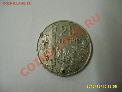 ФРАНЦИЯ,25 САНТИМОВ 1904г(с дырочкой)!!до 11.12.2013 - S6001084.JPG
