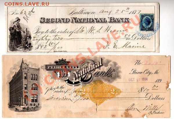 Американские чеки конец 18в. начало 19в. - File0020