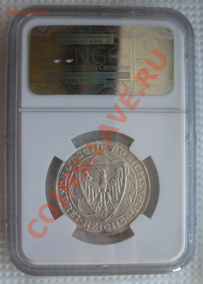 3 марки 1927 А BREMERHAVEN (веймар) NGC MS-63 - IMG_0301.JPG