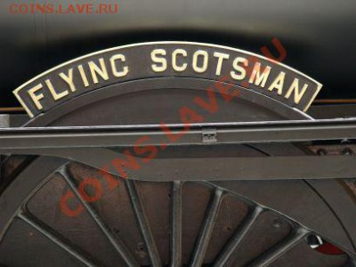 Паровозы на монетых - FLYING SCOTSMAN as 4472 1