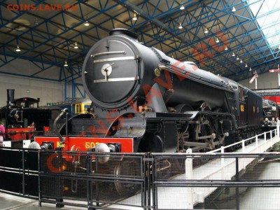 Паровозы на монетых - FLYING SCOTSMAN as 4472 2