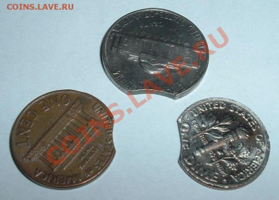 Три выкуса США. Цент, 5 центов, 10 центов - $(KGrHqZ,!pwFEBZ3ul2wBRM9828SVg~~60_57.JPG