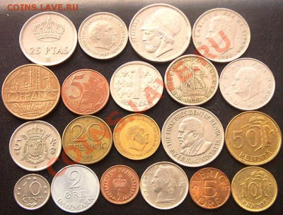 33 разные монеты (смотрите фото и описание). До 11.12_22.00м - 7085