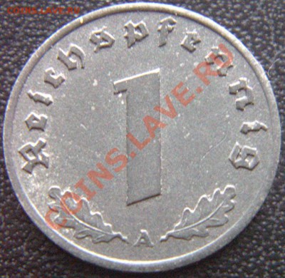 Германия (3-й Рейх)_1 рейхспфенниг 1942А; до 11.12_22.06мск - 7075
