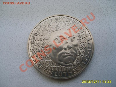 ФРГ,5 МАРОК 1983г (Ni,Мартин Лютер)!до 11.12.2013 - S6001133.JPG