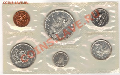 Канада набор 1965 (6шт.) до 16.12 в 22.00мск (7500) - Изображение 008