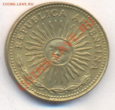 Аргентина 1 пессо 1975 г. 13.12.13 г. 22-00 МСК . - Аргентина 1 пессо 1975