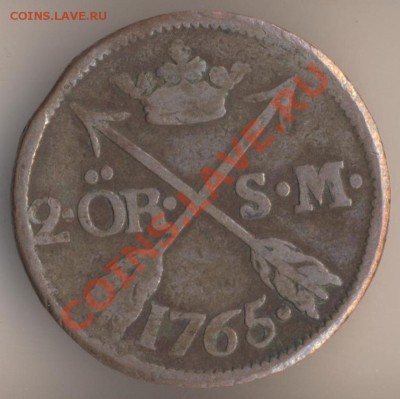 ШВЕЦИЯ  4 скиллина 1849 и 2 эре 1748 - 147