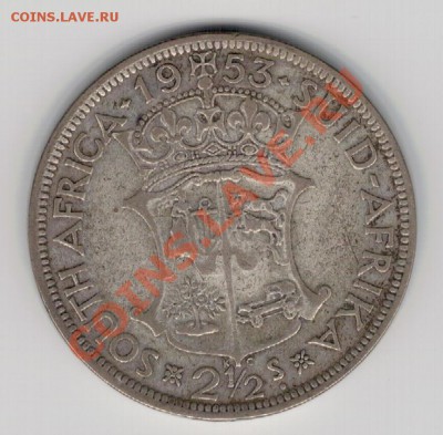 2 шиллинга 1953 до 16.12 в 22.00мск (7559) - 5-юар1
