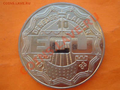 Нидерланды: 10 экю 1993 до 17.12.13, 22-00 - Нидерланды 10 экю 1993-2.JPG