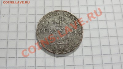 Пруссия 4 пфенинга 1860 А до 15.12 в 22:30 - DSC07479.JPG
