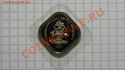 БАГАМЫ 15 центов 1974 (ПРУФ, Банковская запайка) 15.12 22:30 - DSC07896.JPG