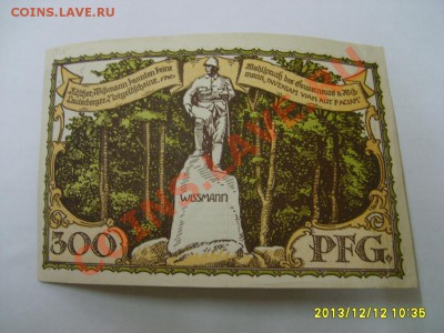 BAD Lauterberg im Harz,300 ПФЕННИГОВ 1921г(хорошая)!до 13.12 - S6001158.JPG