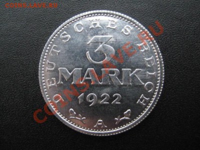 1922 Германия, 3 М, нечастая, до 17.12 в 22-10 мск - IMG_0187.JPG